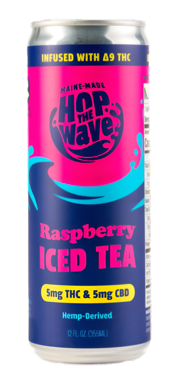 5mg THC & 5mg of CBD Δ9 Raspberry Iced Tea