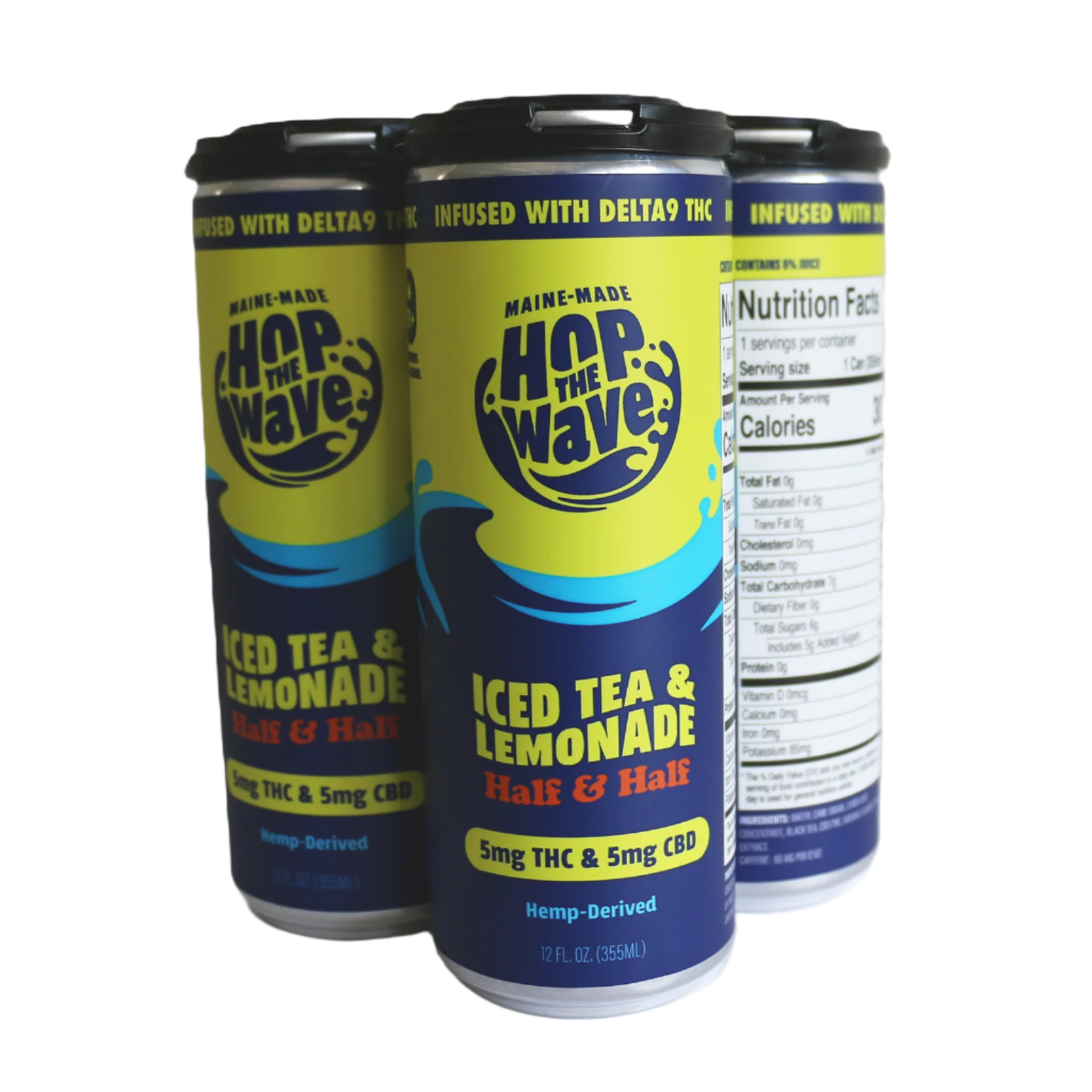 5mg THC & 5mg of CBD Δ9 Iced Tea & Lemonade
