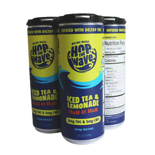 5mg THC & 5mg of CBD Δ9 Iced Tea & Lemonade