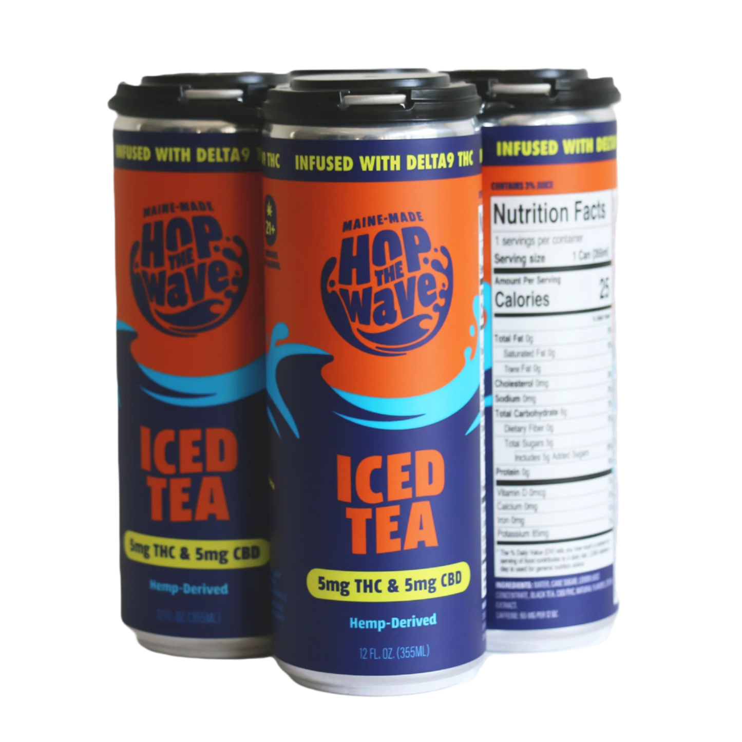 5mg THC & 5mg CBD Δ9 Iced Tea