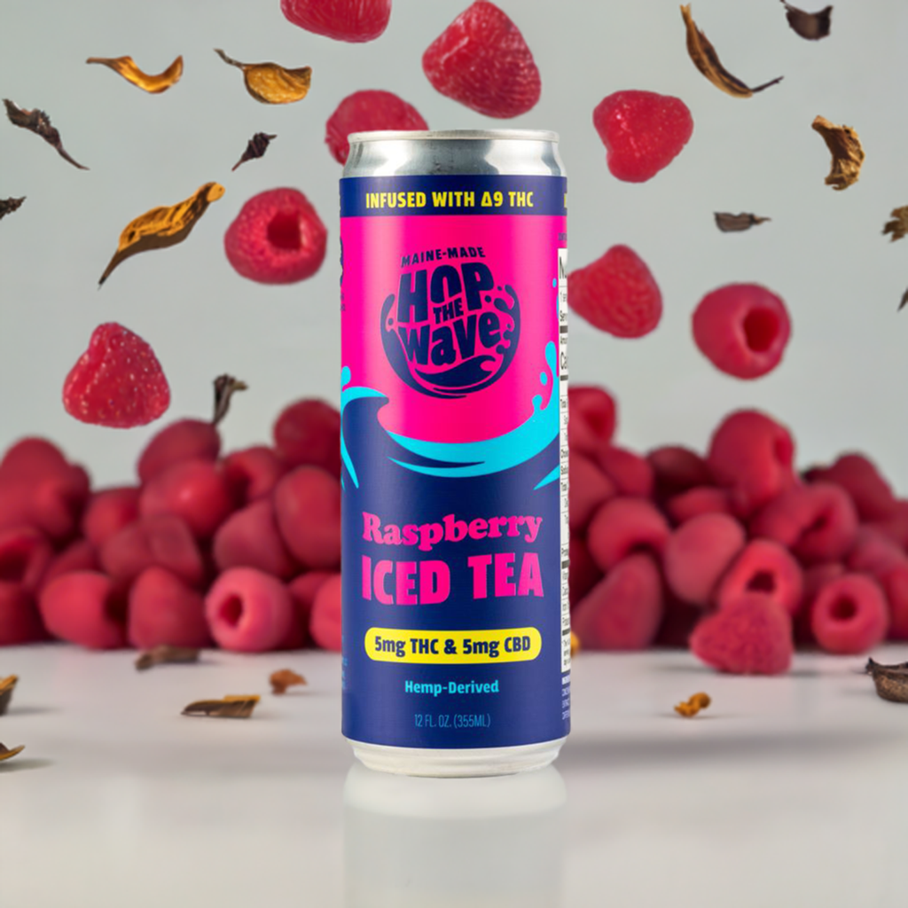 5mg THC & 5mg of CBD Δ9 Raspberry Iced Tea